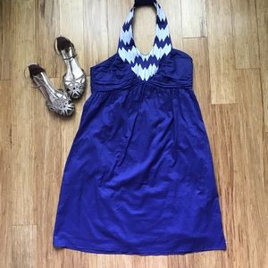 2/$20.00 Gianni Bini embroidered halter sundress